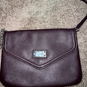 Purple shoulder bag